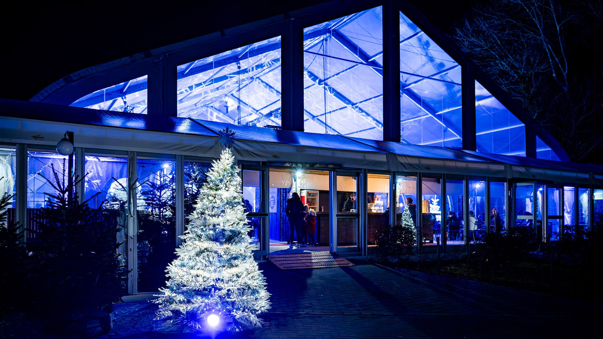 Patinoire Crystal Pavilion à Walibi Winter