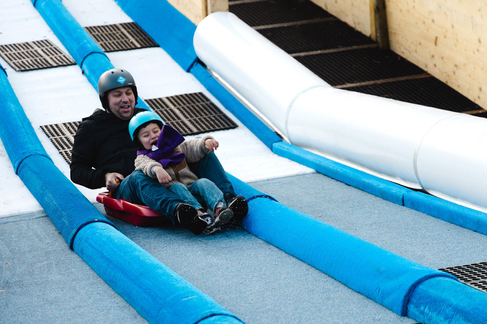 Gratis rodelbanen voor het hele gezin bij Walibi 